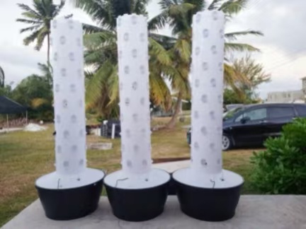 6P15 Hydroponic Tower for Home Gardening in Mauritius