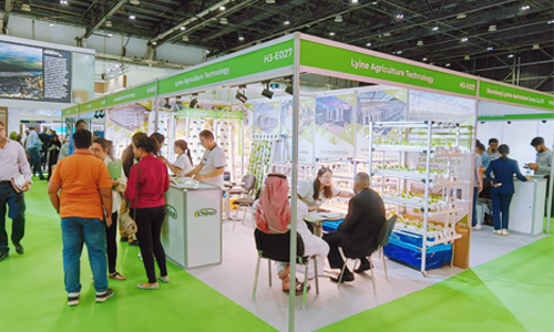 Our Hydroponic Systems On Display At AgraME Dubai 2023