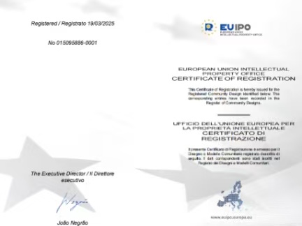 Lyine group received EU design patent certificate for hydroponic fodder container system