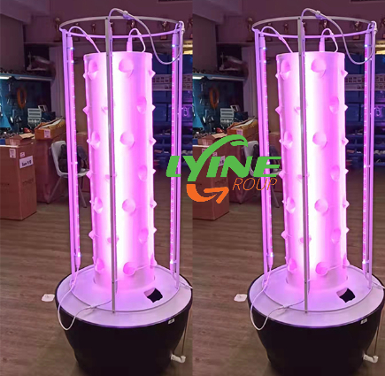  the Vertical Aeroponic Tower System
