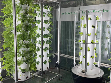 Rotating Hydroponic Tower System