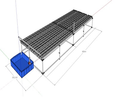 Trinidad Tile NFT Hydroponics System