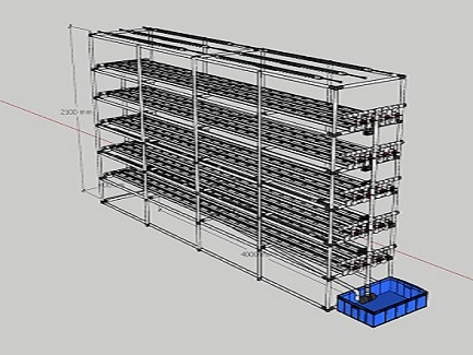 Uzbekistan NFT Hydroponics System